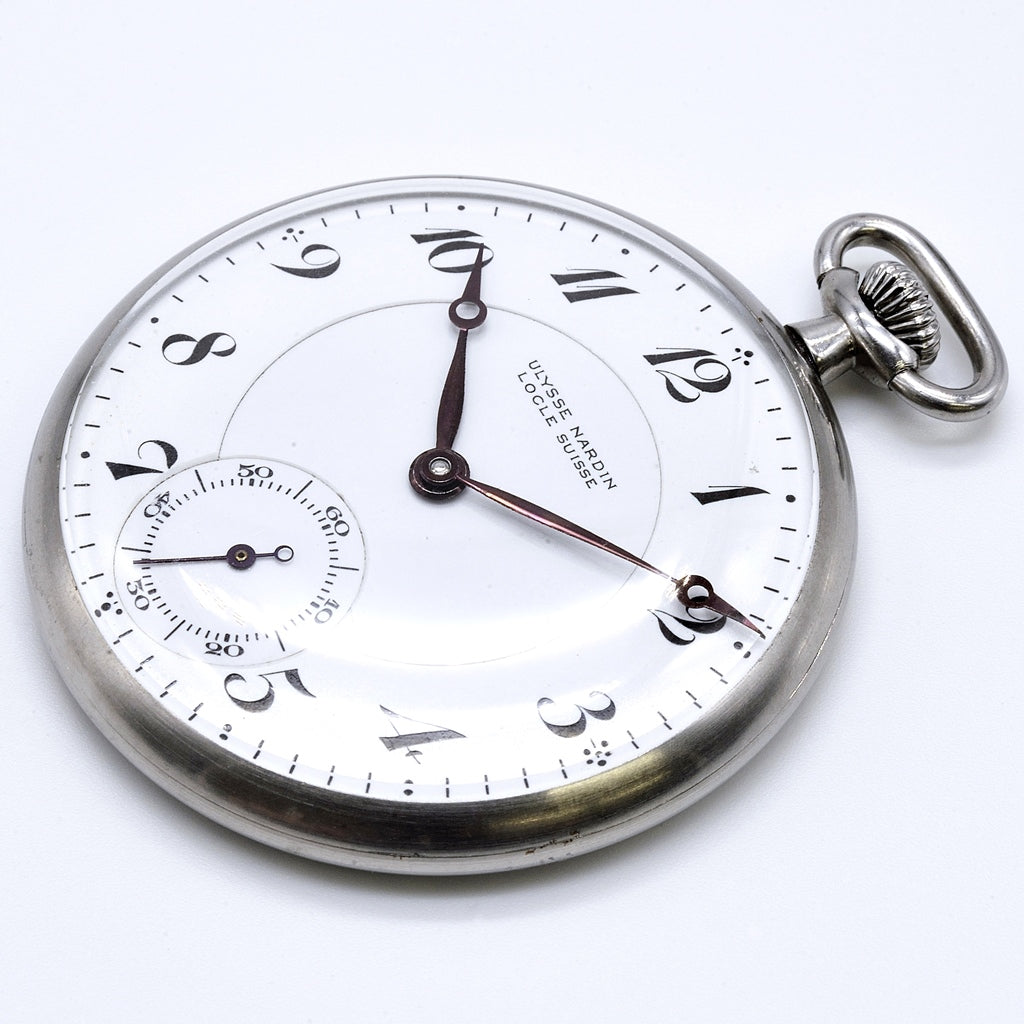 ユリスナルダン 17型 伏石サファイア 手巻き ULYSSE NARDIN cal.17 Pocket watch – watchscrap